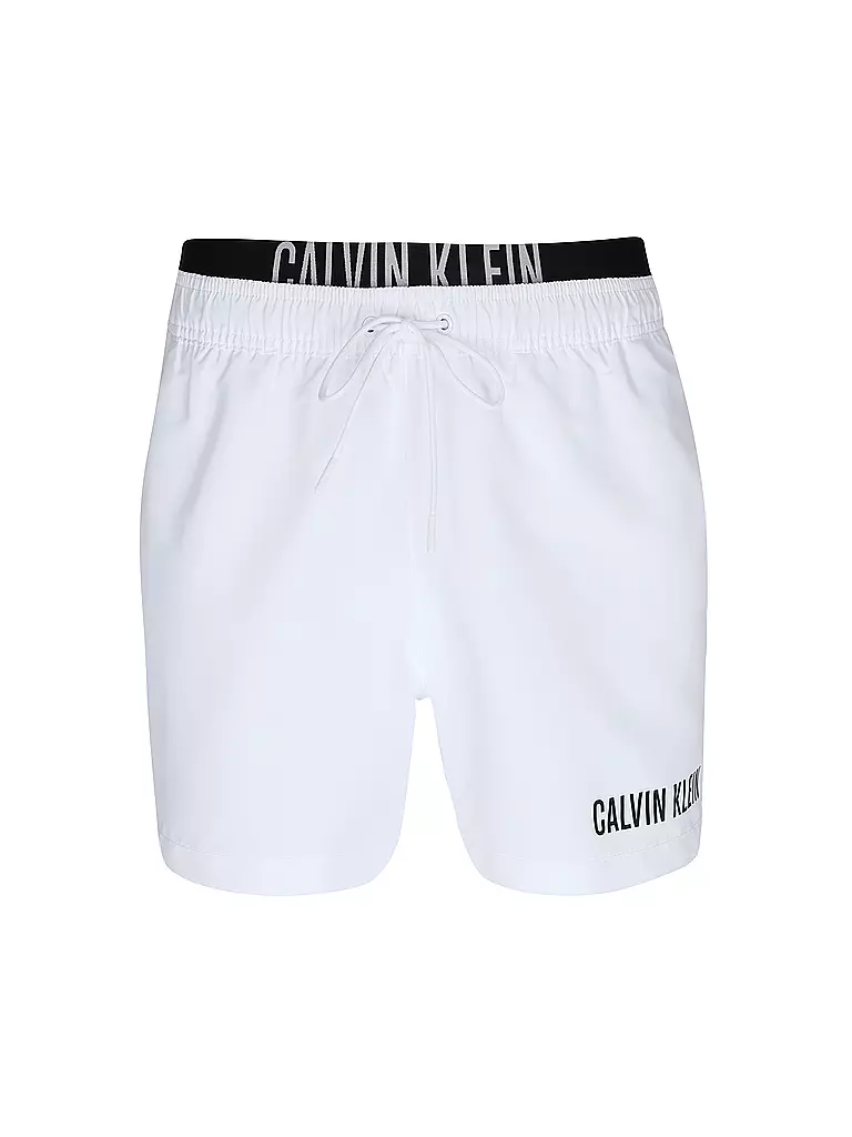 CALVIN KLEIN JEANS | Badeshorts  | weiss