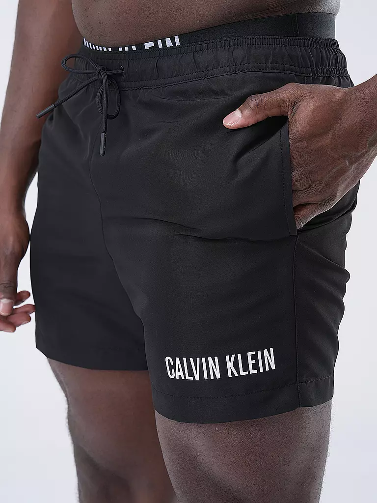 CALVIN KLEIN JEANS | Badeshorts  | schwarz