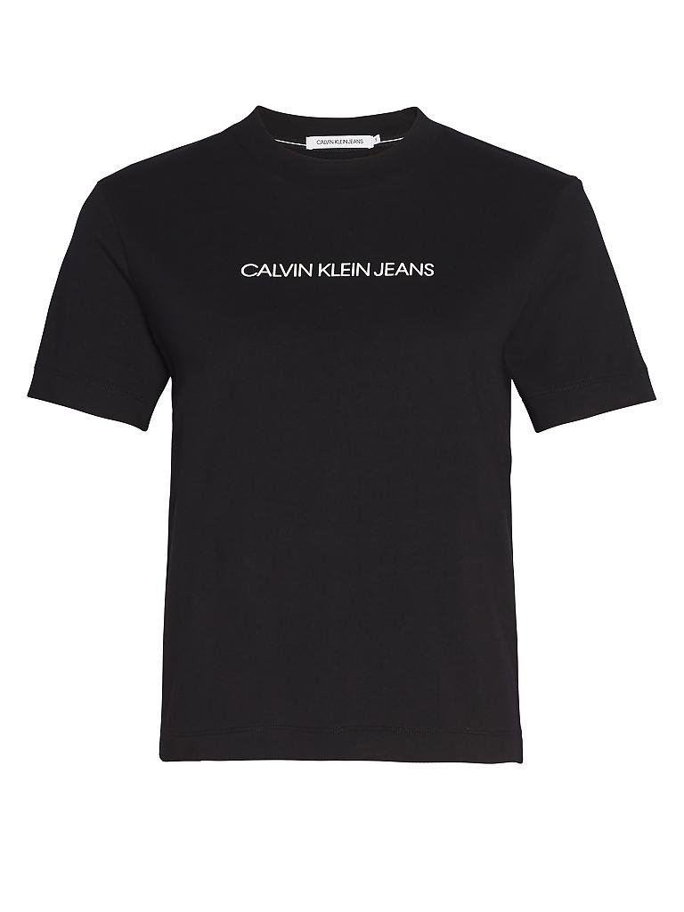 CALVIN KLEIN JEANS | Basic T-Shirt | schwarz