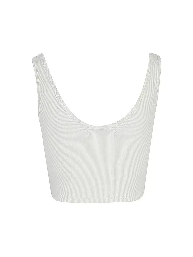 CALVIN KLEIN JEANS | Cropped Top | creme