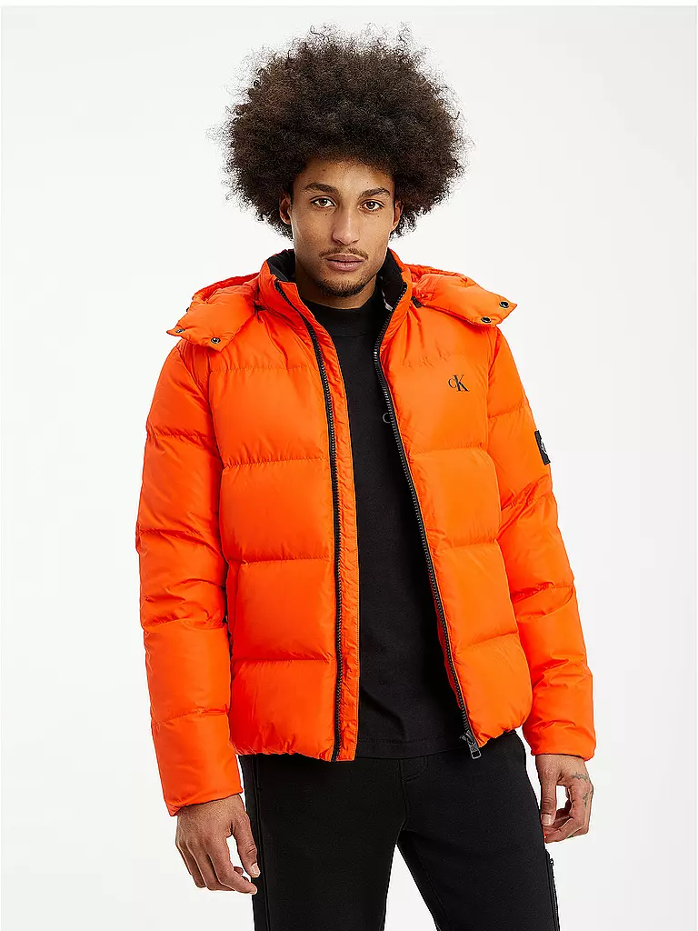 CALVIN KLEIN JEANS | Daunenjacke Essentials | orange