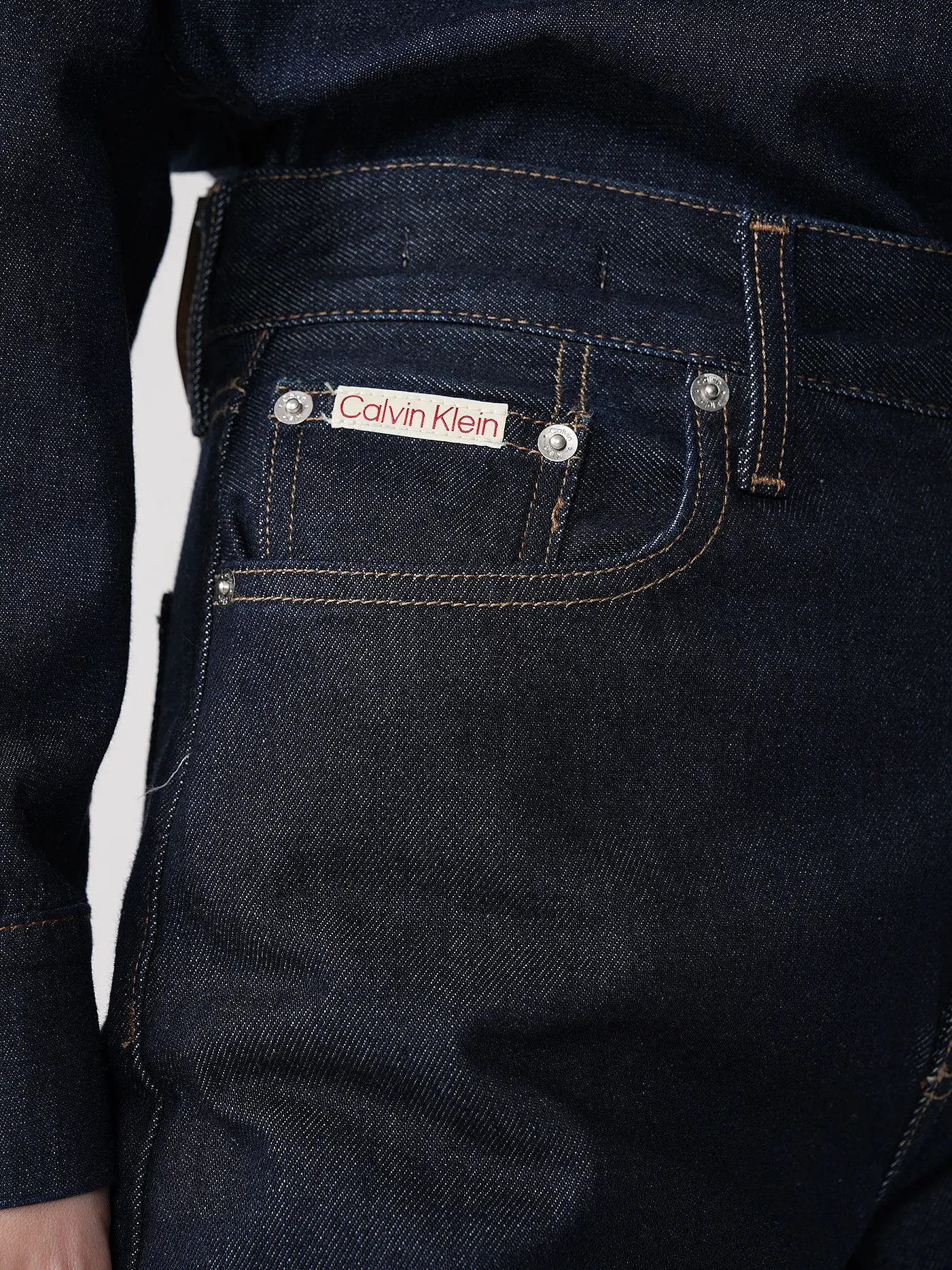 CALVIN KLEIN JEANS | Jeans Mom Fit BARREL | dunkelblau