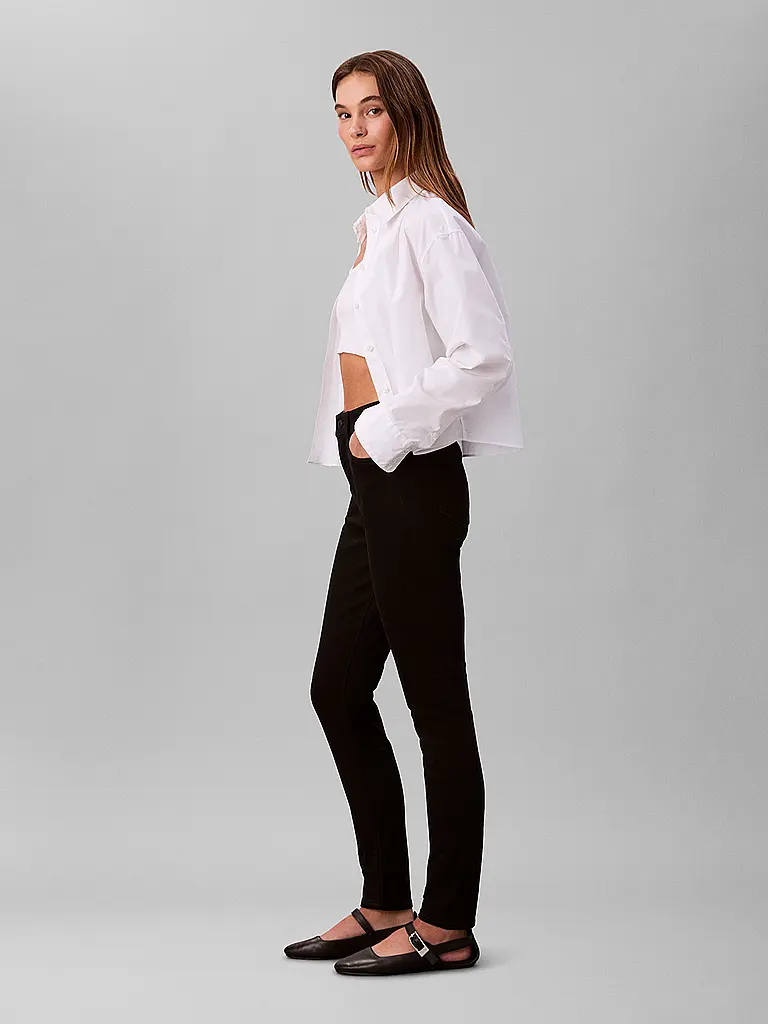CALVIN KLEIN JEANS | Jeans Skinny Fit  | schwarz