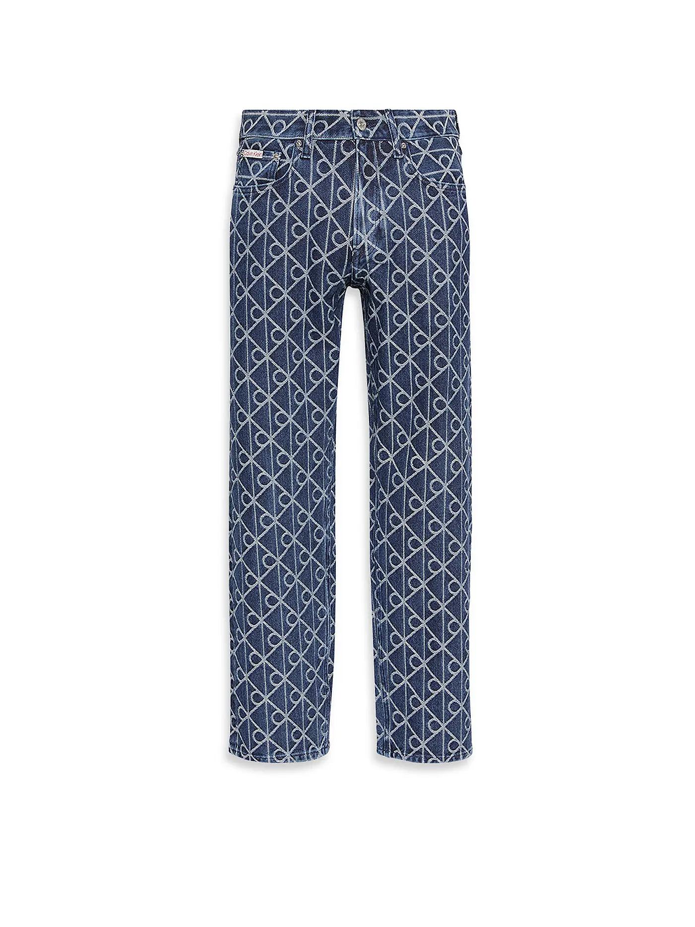 CALVIN KLEIN JEANS | Jeans Straight Fit  | blau