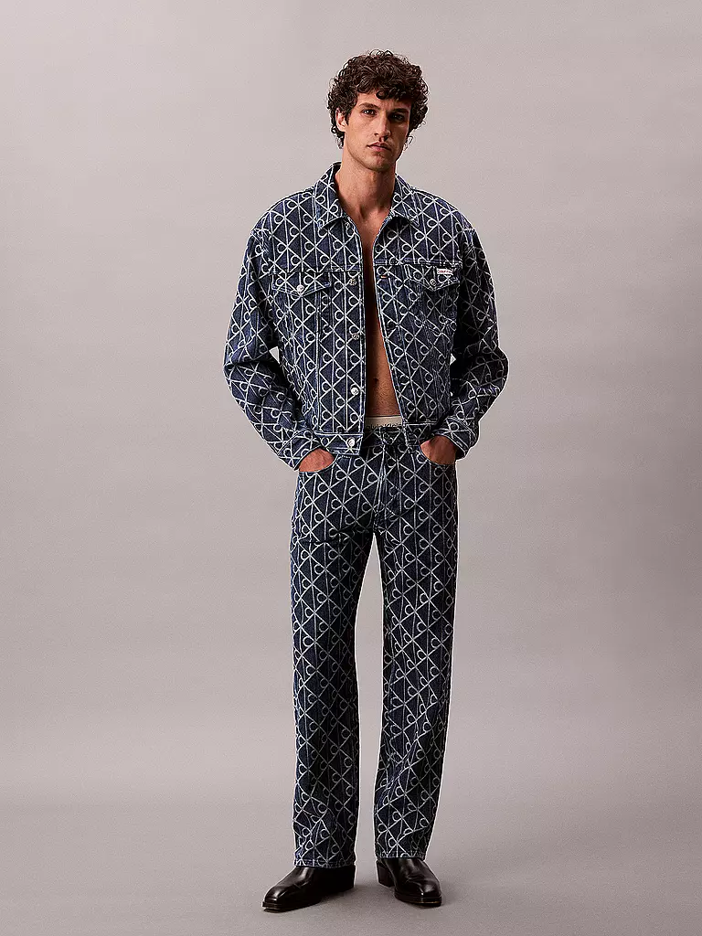 CALVIN KLEIN JEANS | Jeans Straight Fit  | blau