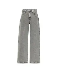 CALVIN KLEIN JEANS | Jeans Wide Leg  | grau
