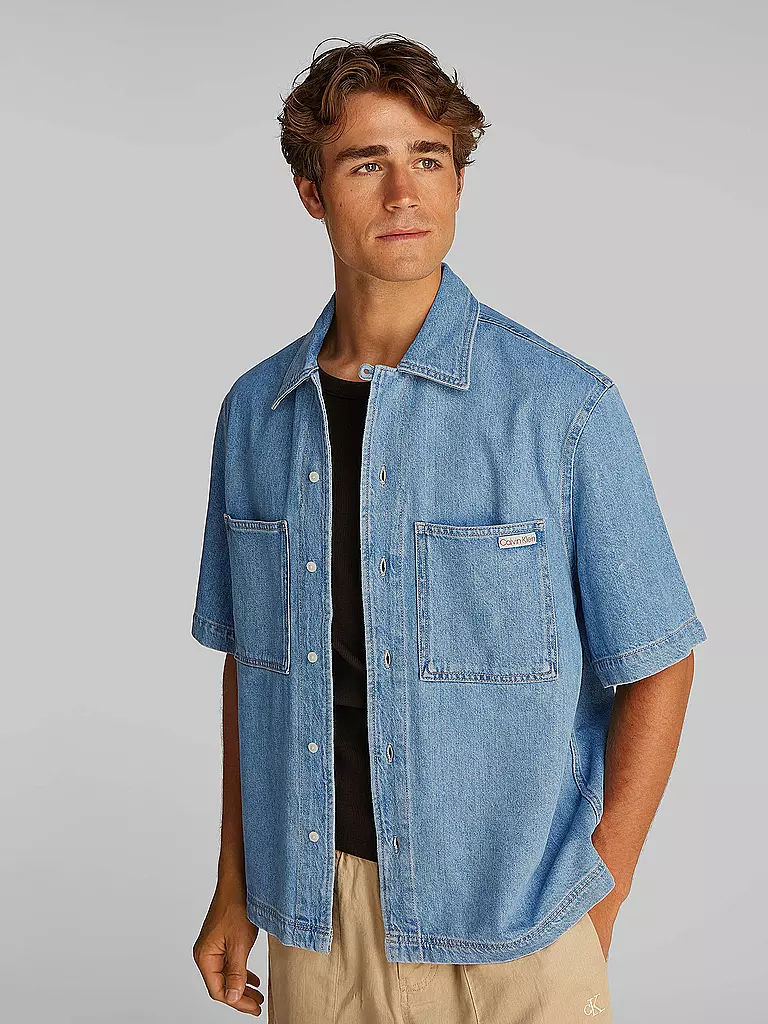 CALVIN KLEIN JEANS | Jeanshemd | hellblau