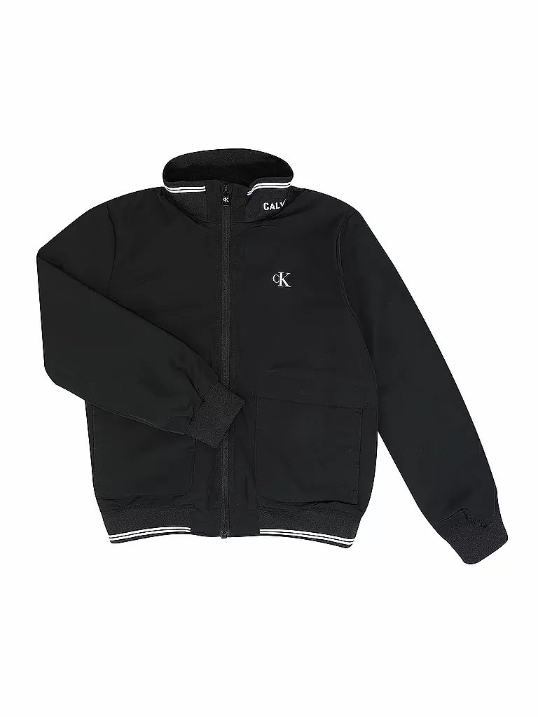 CALVIN KLEIN JEANS | Jungen Jacke  | schwarz
