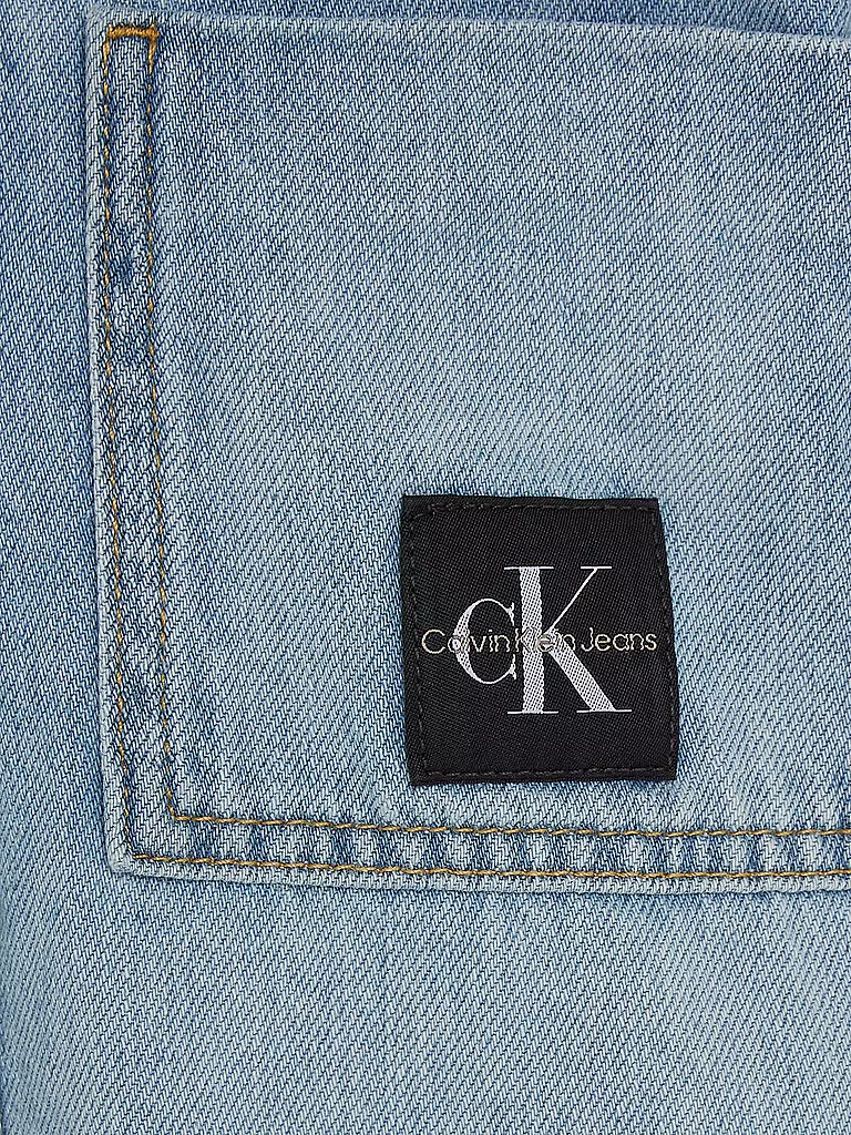 CALVIN KLEIN JEANS | Jungen Overshirt  | hellblau