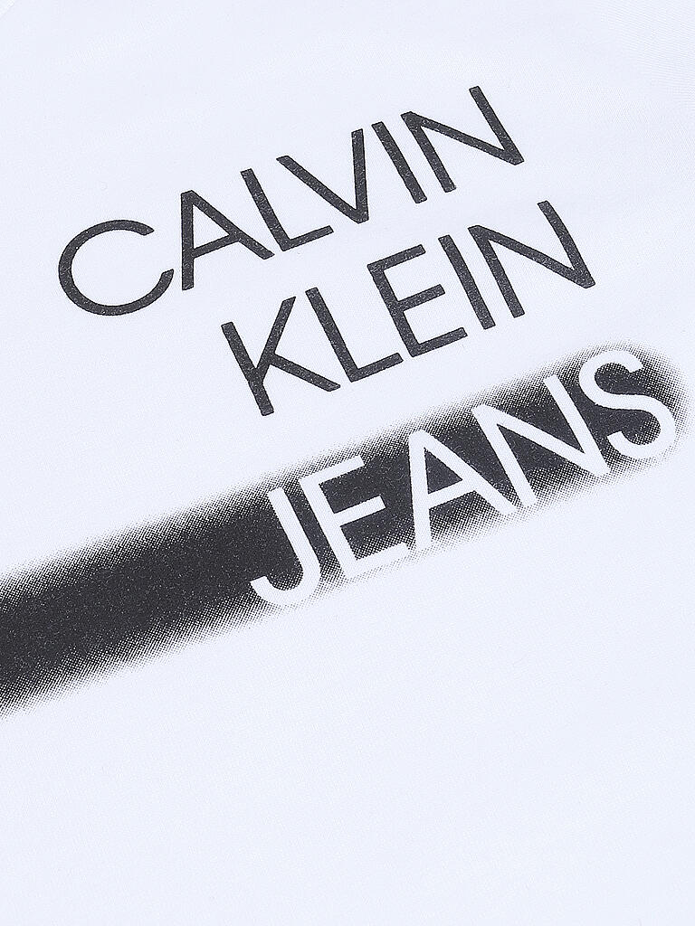 CALVIN KLEIN JEANS | Jungen T-Shirt | weiß