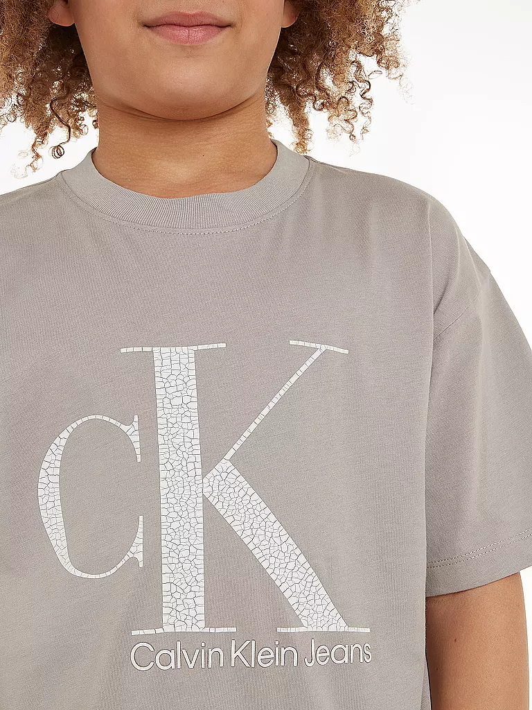 CALVIN KLEIN JEANS | Jungen T-Shirt | beige