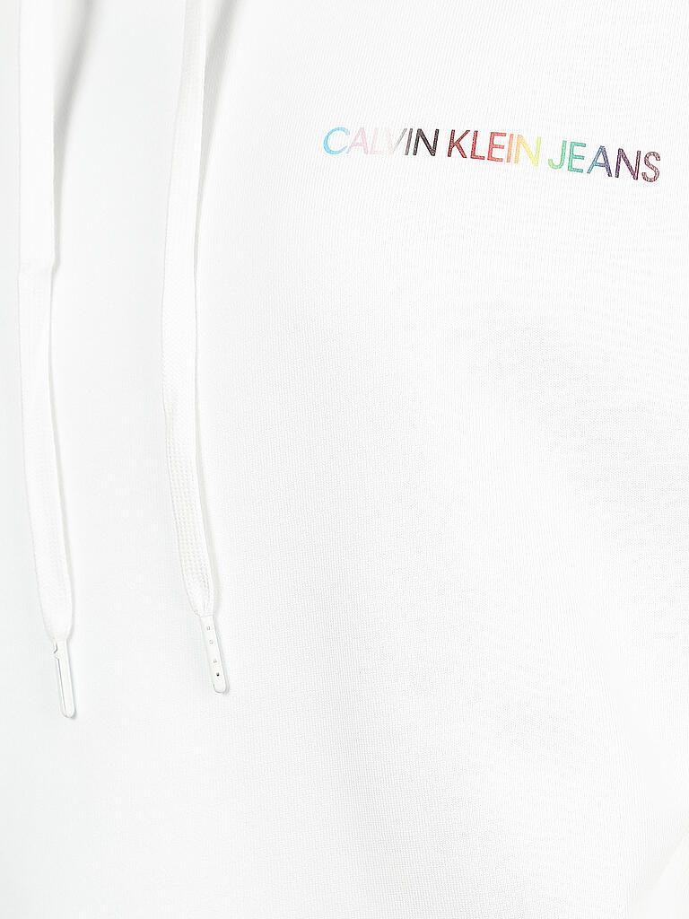 CALVIN KLEIN JEANS | Kapuzensweater - Hoodie Pride | weiß