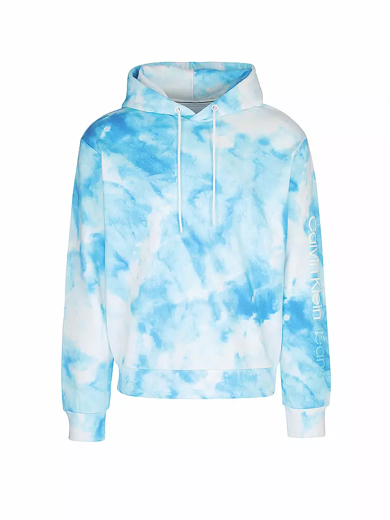 CALVIN KLEIN JEANS | Kapuzensweater - Hoodie Summer Splash  | blau