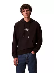 CALVIN KLEIN JEANS | Kapuzensweater - Hoodie | schwarz