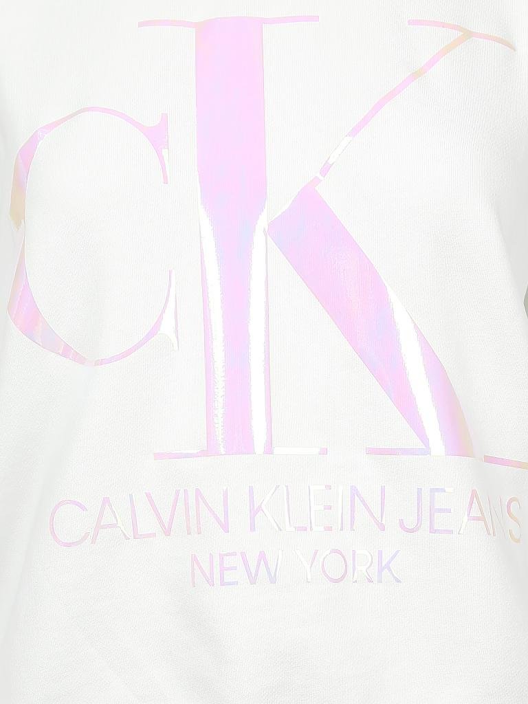CALVIN KLEIN JEANS | Kapuzensweater - Hoodie | weiß