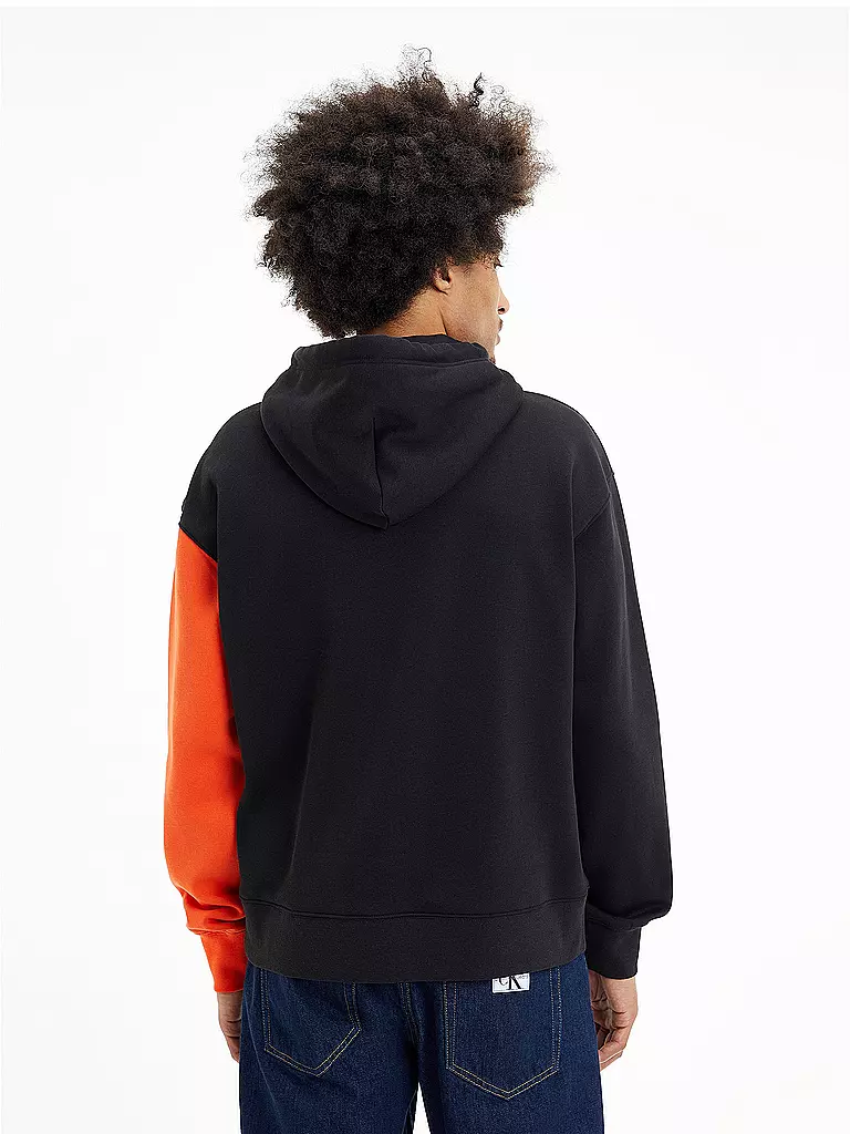 CALVIN KLEIN JEANS | Kapuzensweater - Hoodie | schwarz