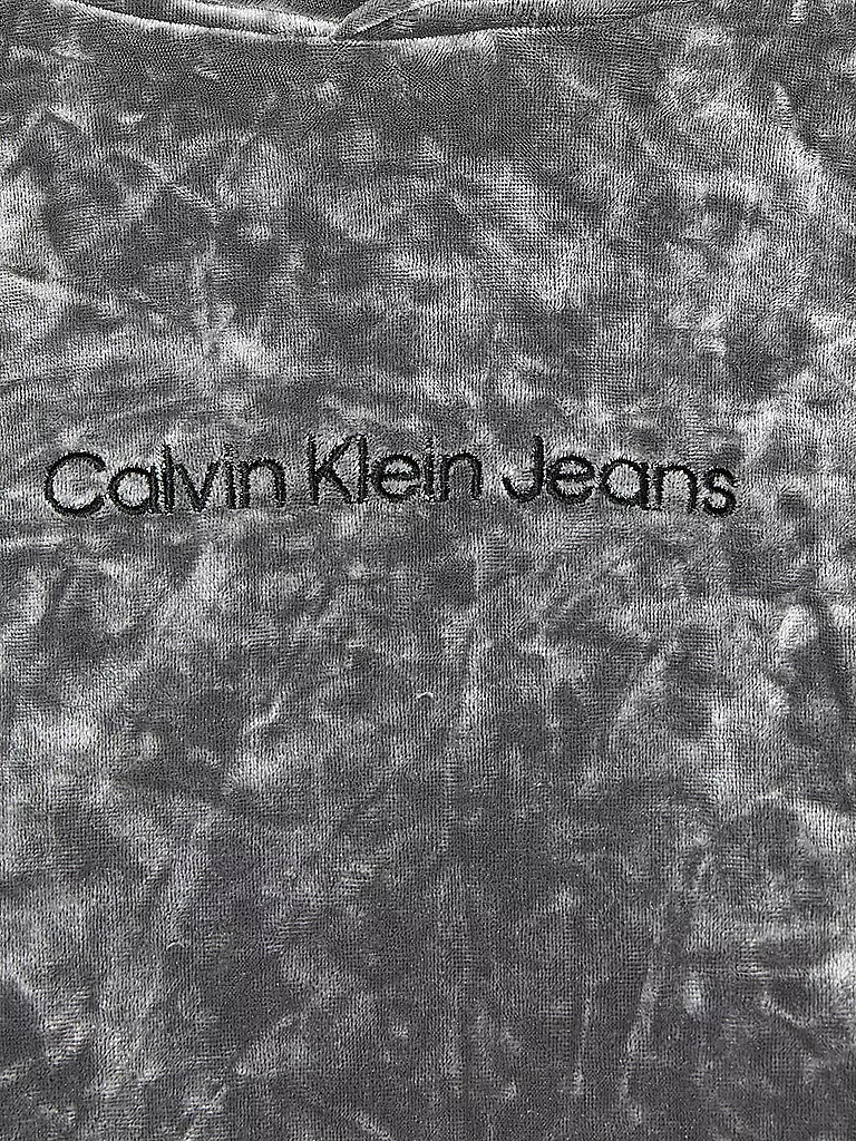 CALVIN KLEIN JEANS | Kapuzensweater - Hoodie | grau