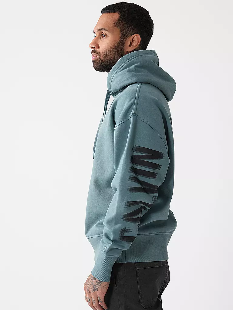 CALVIN KLEIN JEANS | Kapuzensweater - Hoodie | petrol