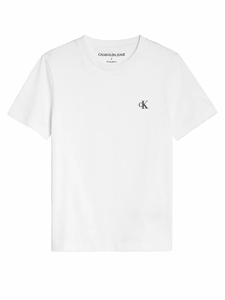 CALVIN KLEIN JEANS | Kinder T Shirt 2er Pkg | weiss