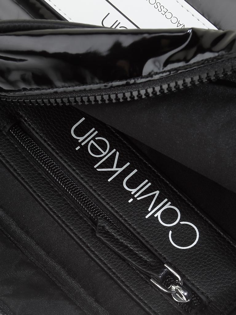 CALVIN KLEIN JEANS | Lacktasche - Umhängetasche | schwarz