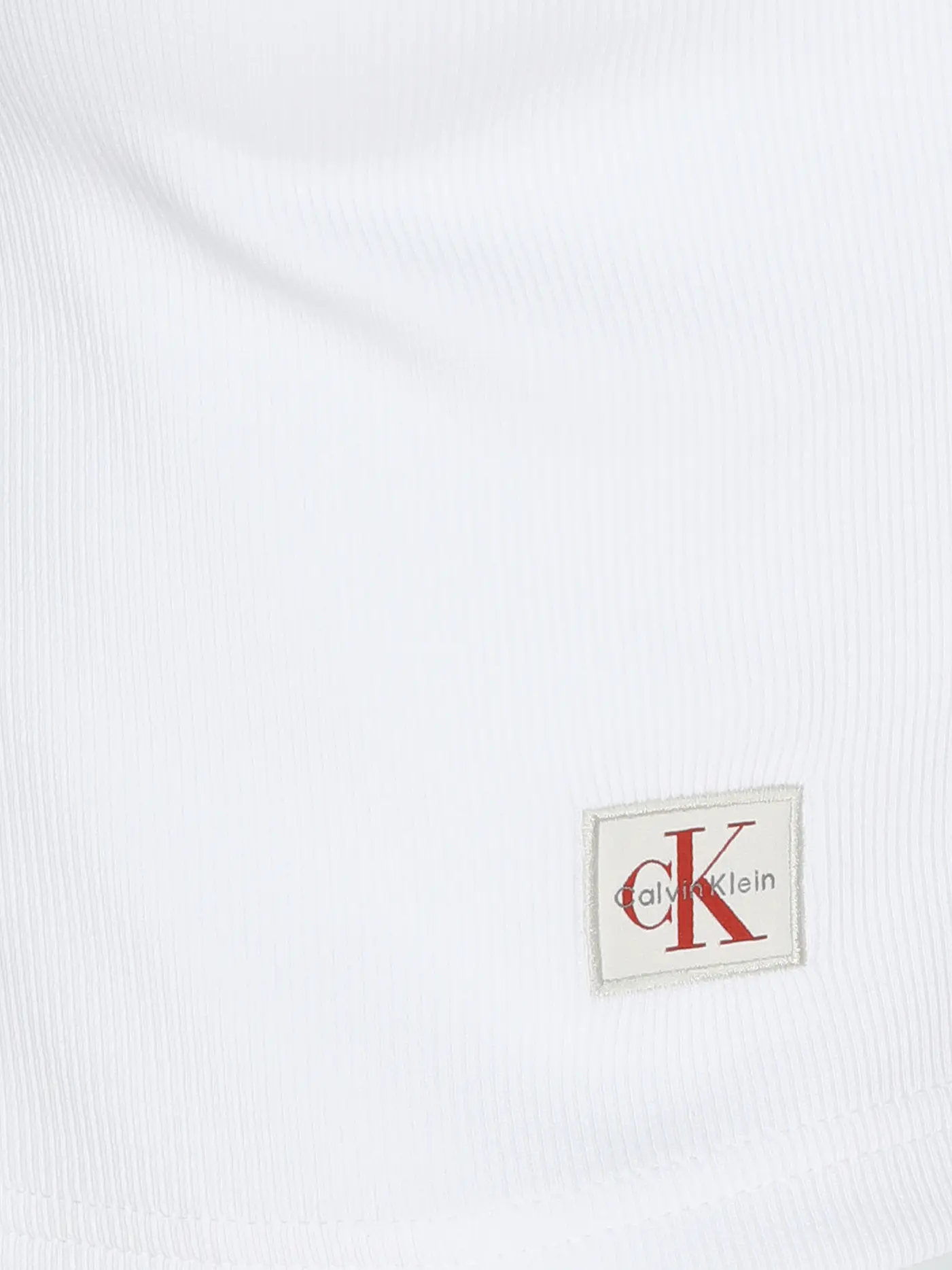 CALVIN KLEIN JEANS | Langarmshirt  | weiss