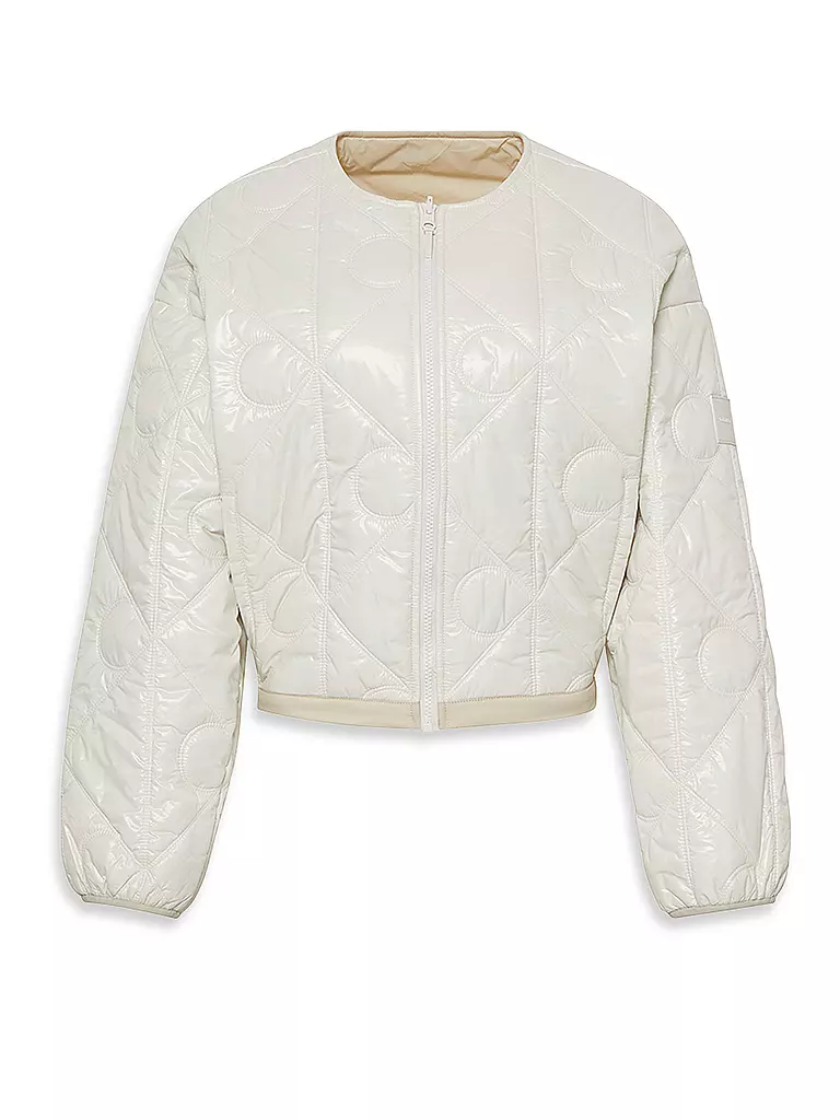 CALVIN KLEIN JEANS | Leichtsteppjacke  | creme