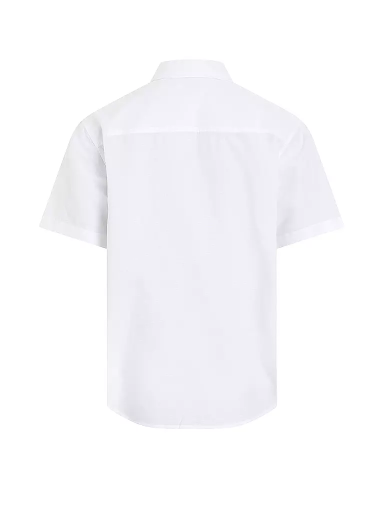 CALVIN KLEIN JEANS | Leinenhemd | schwarz