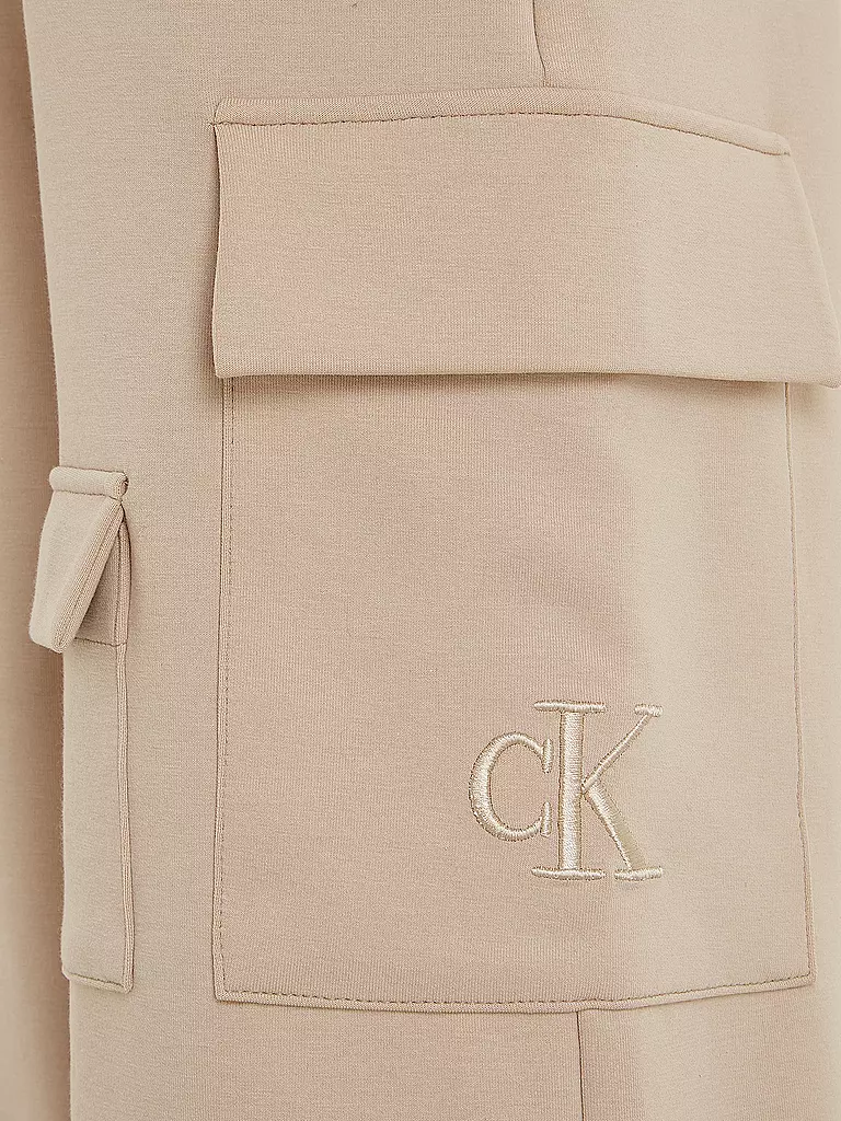 CALVIN KLEIN JEANS | Mädchen Cargohose  | beige