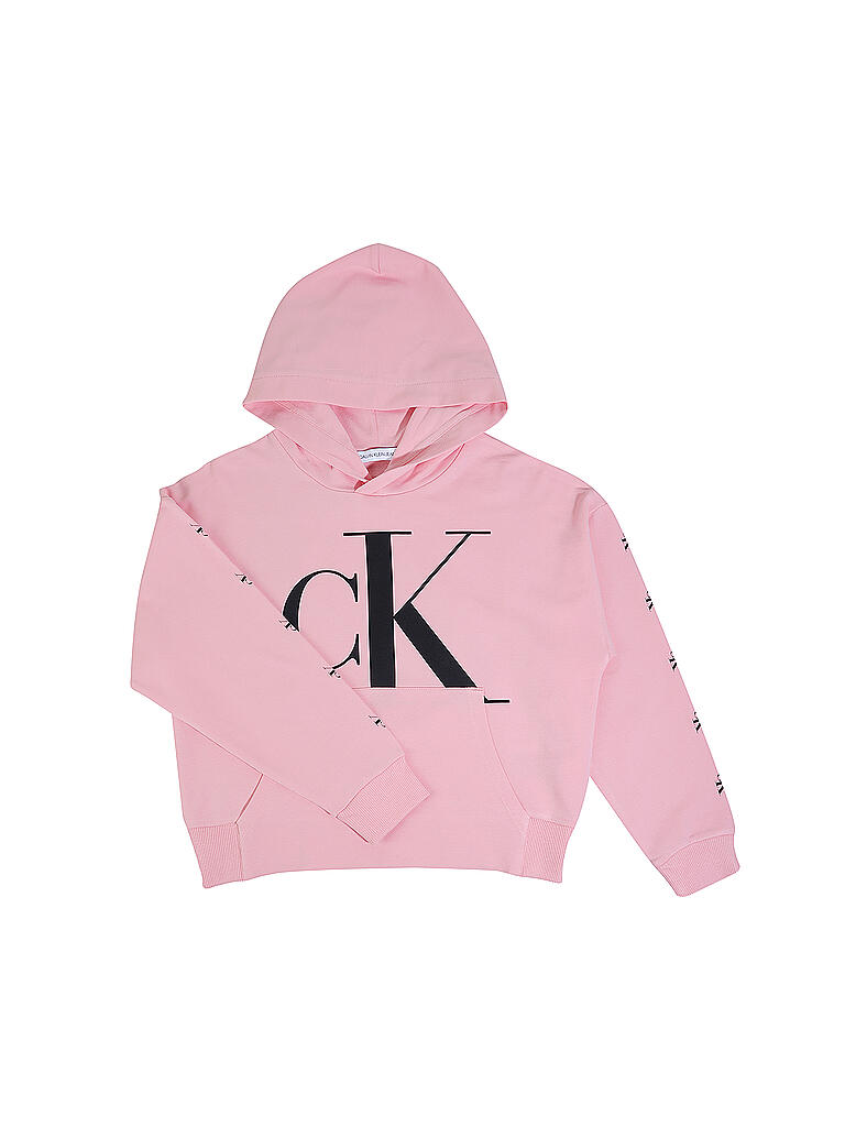 CALVIN KLEIN JEANS | Mädchen Kapuzensweater - Hoodie | rosa