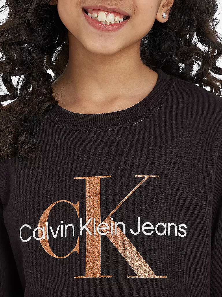 CALVIN KLEIN JEANS | Mädchen Sweater  | schwarz