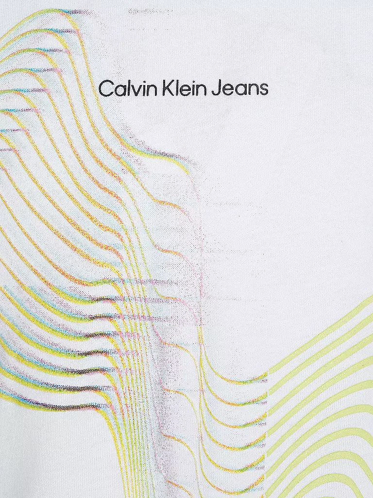 CALVIN KLEIN JEANS | Mädchen T-Shirt  | weiss