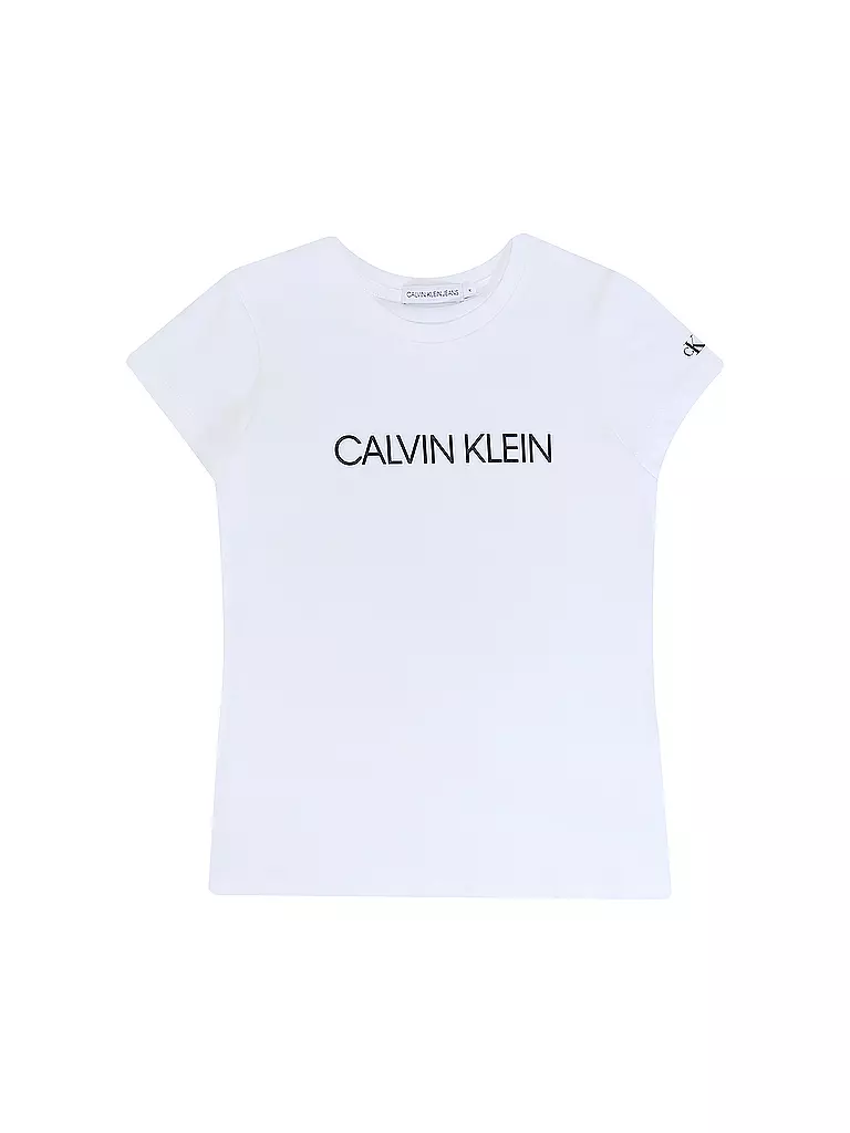 CALVIN KLEIN JEANS | Mädchen T-Shirt | weiss