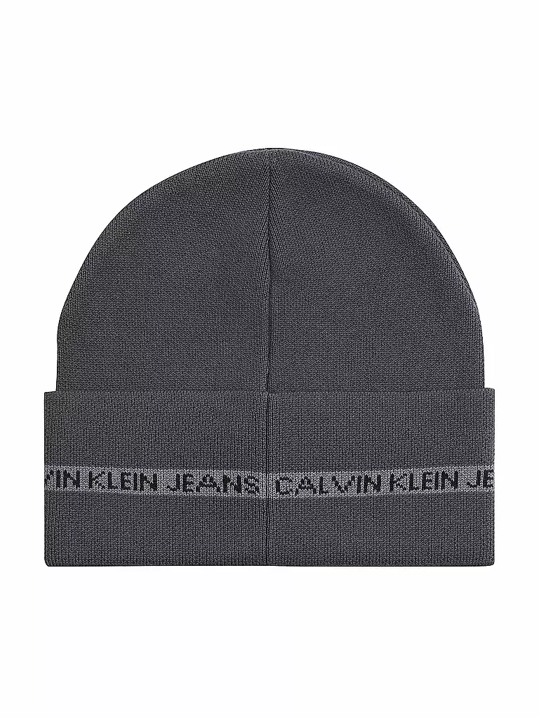 CALVIN KLEIN JEANS | Mütze - Haube | schwarz