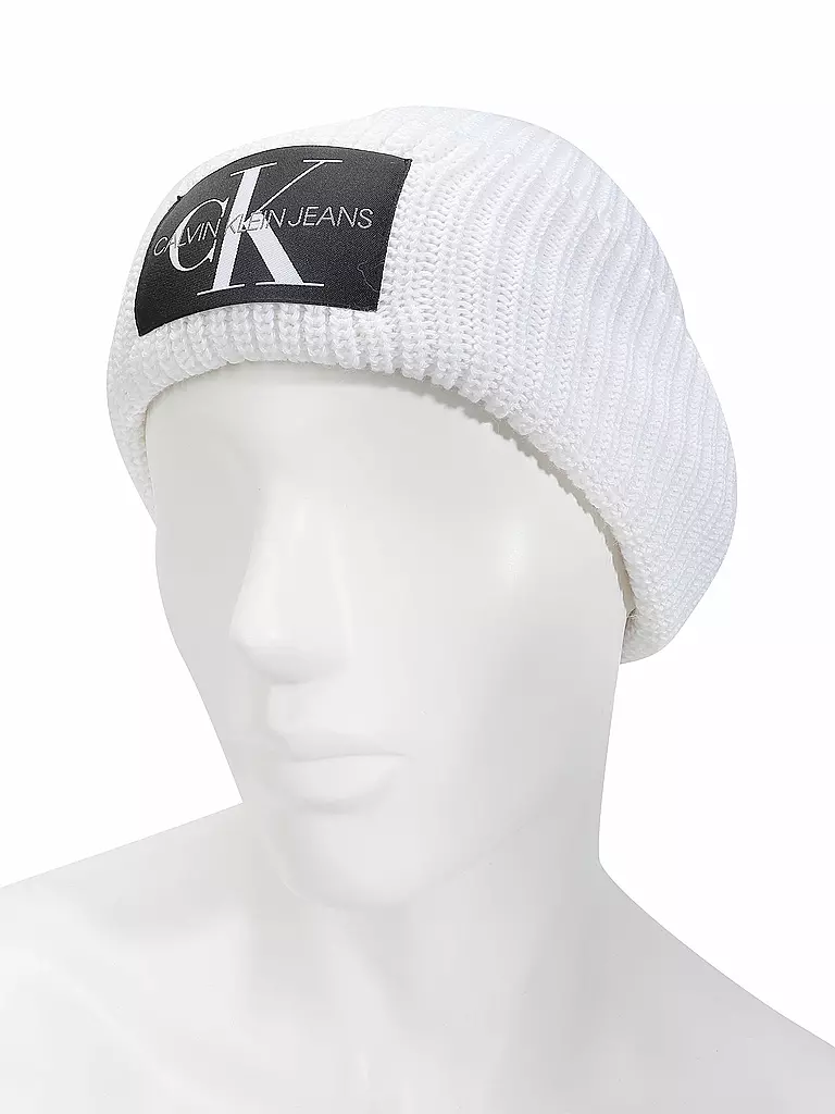 CALVIN KLEIN JEANS | Mütze - Haube | weiss