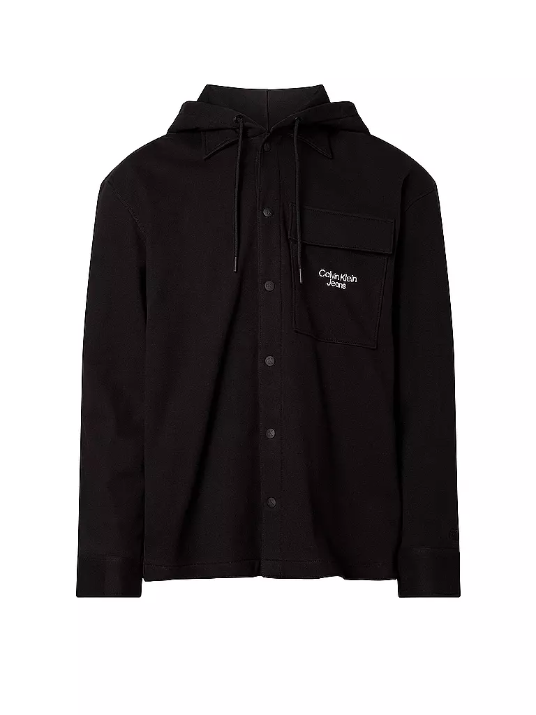 CALVIN KLEIN JEANS | Overshirt | schwarz