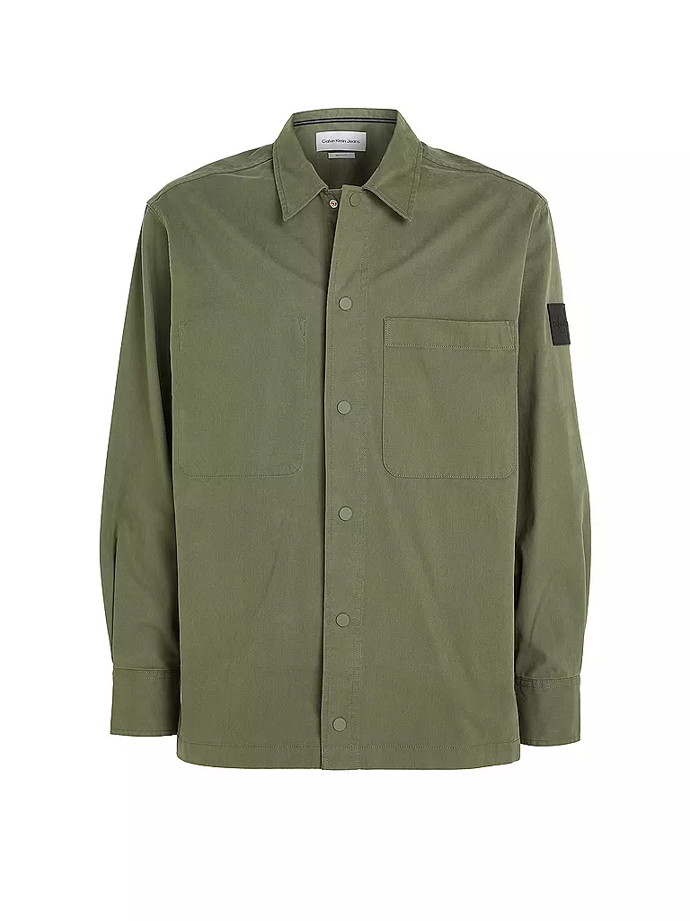 CALVIN KLEIN JEANS | Overshirt | olive