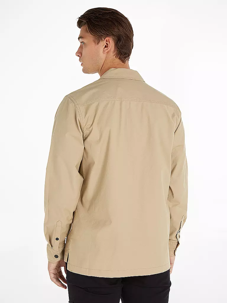 CALVIN KLEIN JEANS | Overshirt | camel