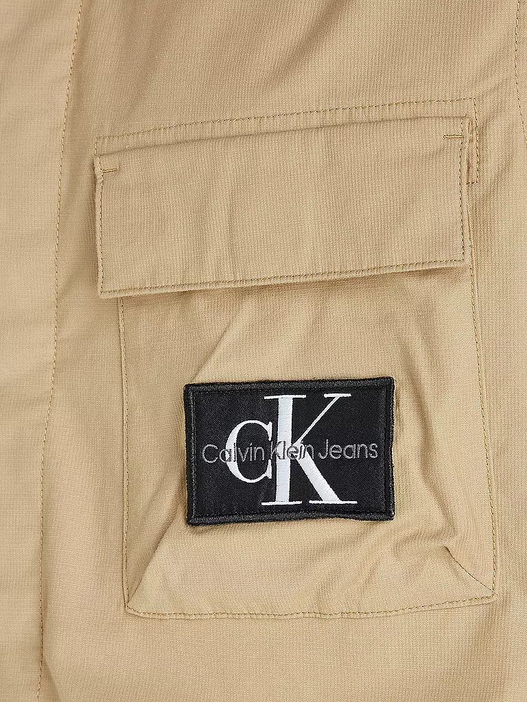 CALVIN KLEIN JEANS | Overshirt | camel