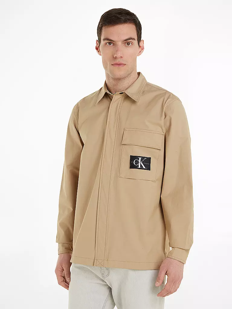 CALVIN KLEIN JEANS | Overshirt | beige