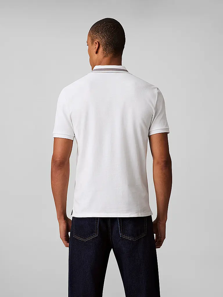 CALVIN KLEIN JEANS | Poloshirt  | Weiss