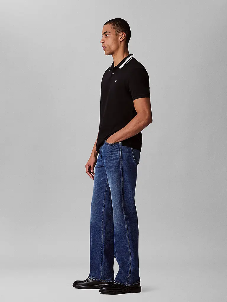 CALVIN KLEIN JEANS | Poloshirt  | Schwarz