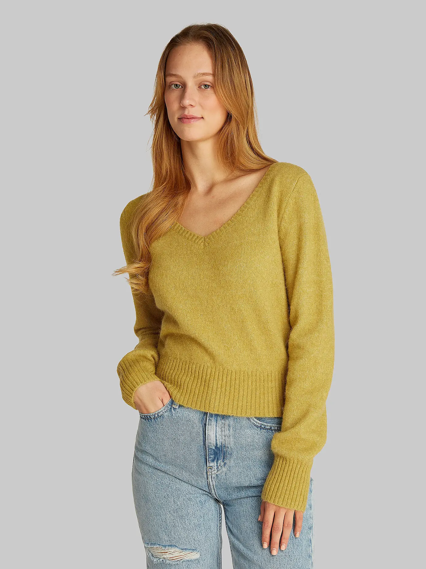 CALVIN KLEIN JEANS | Pullover  | olive