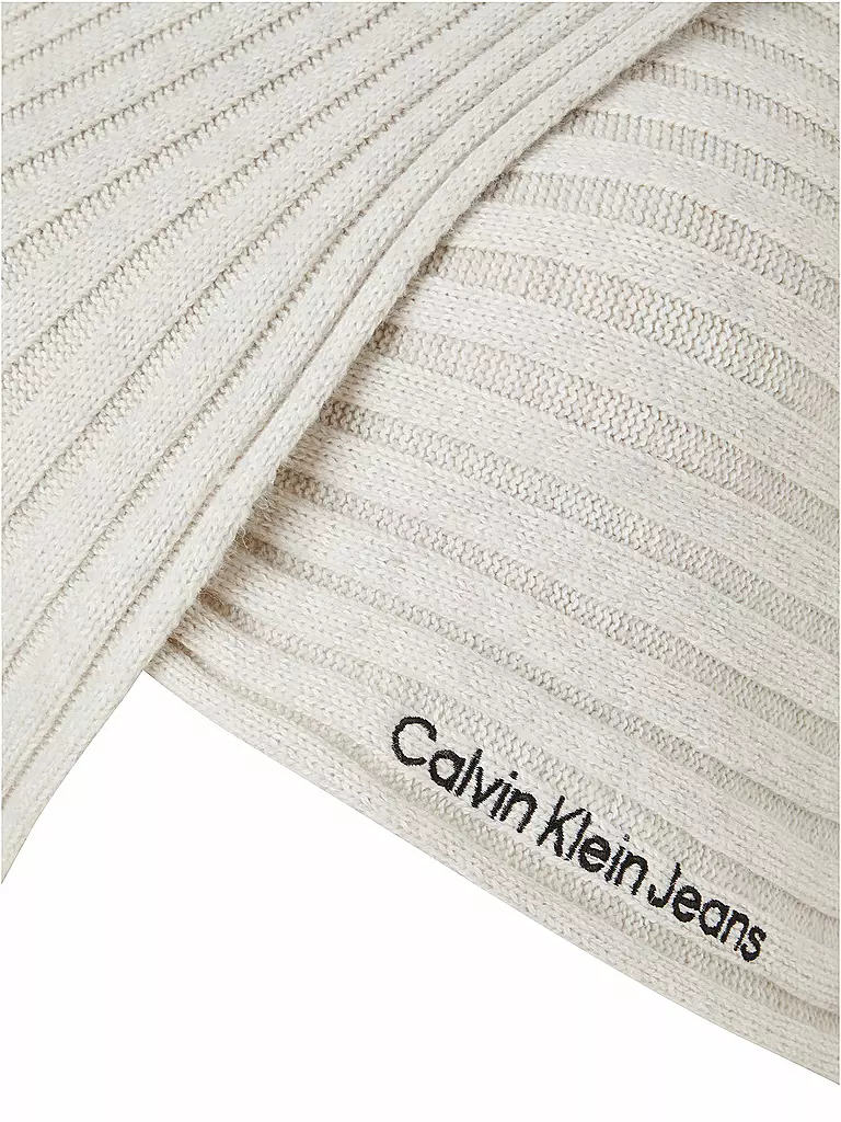 CALVIN KLEIN JEANS | Pullover Cropped Fit | creme