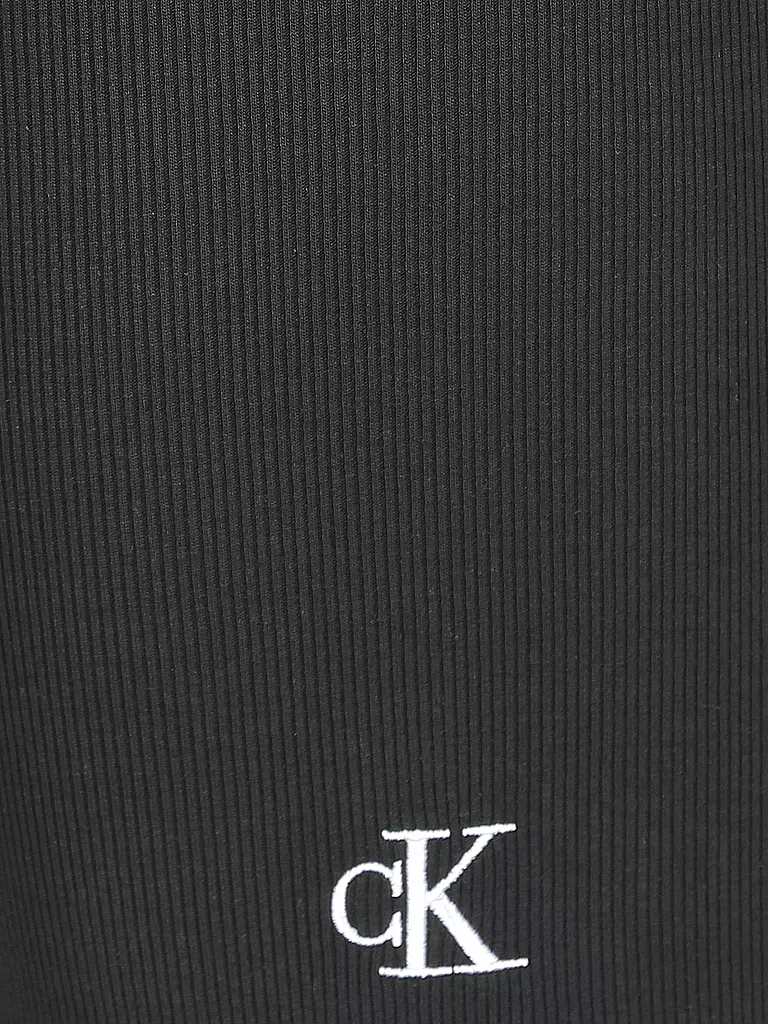 CALVIN KLEIN JEANS | Radlerhose | schwarz