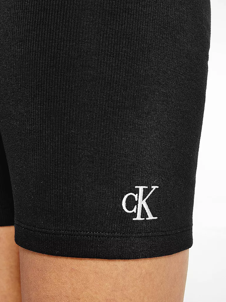 CALVIN KLEIN JEANS | Radlerhose | schwarz