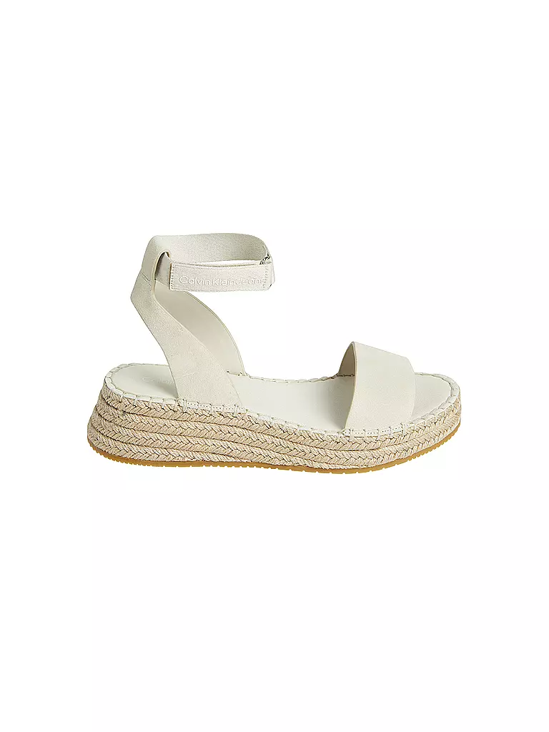 CALVIN KLEIN JEANS | Sandalen Sporty Wedge | creme