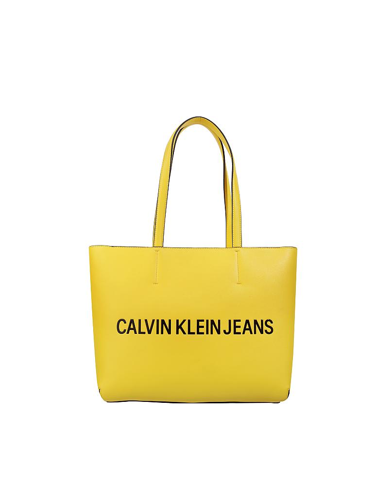 CALVIN KLEIN JEANS | Shopper | gelb