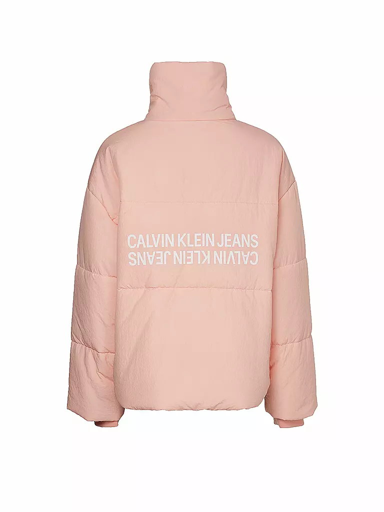 CALVIN KLEIN JEANS | Steppjacke Oversized Fit | rosa