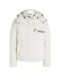 CALVIN KLEIN JEANS | Steppjacke | weiss