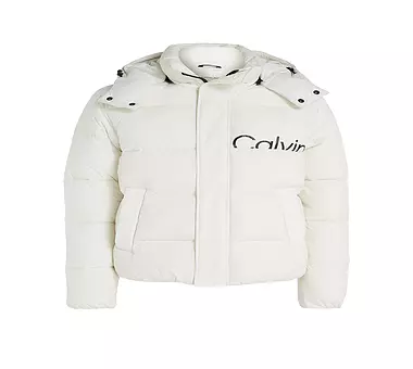 CALVIN KLEIN JEANS Steppjacke weiss